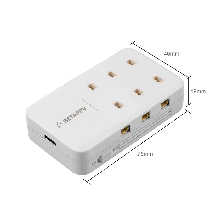 Battery Charger 6 Port BT/PH 2.0