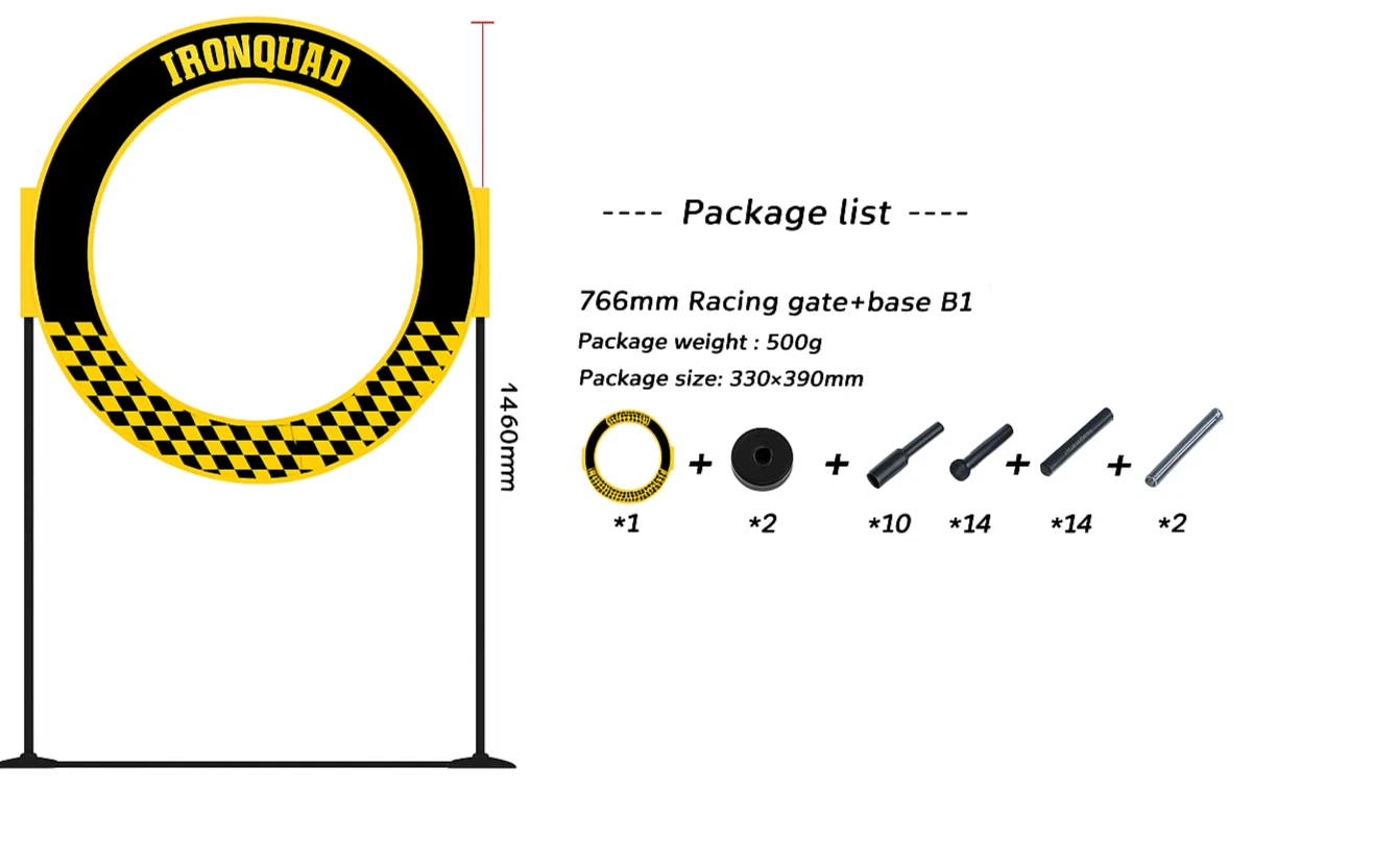 IRONQUAD Race Gate
