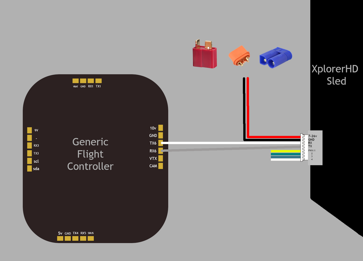 XplorerHD Series 8-Pin PWM Harness