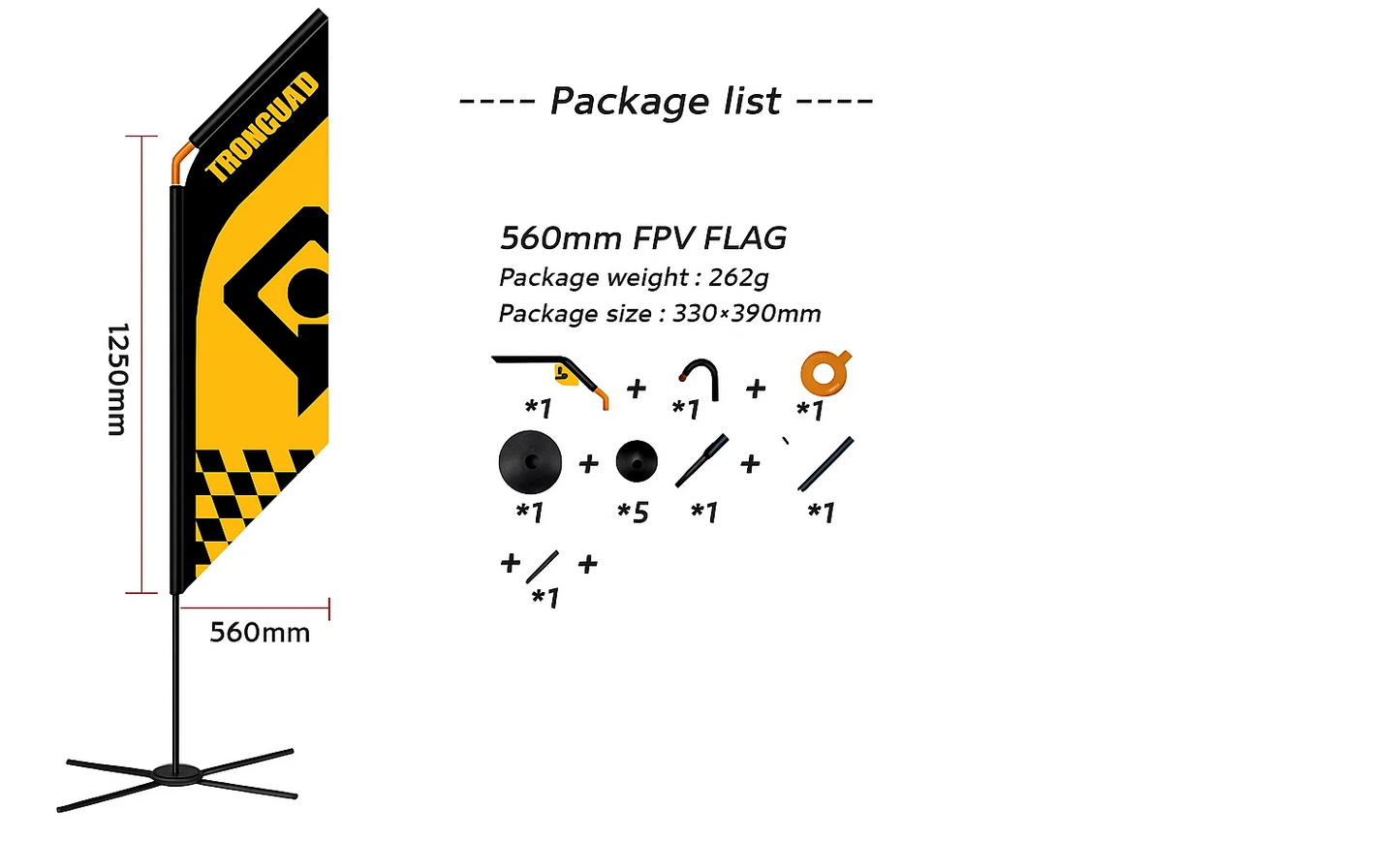 IRONQUAD Race Flag
